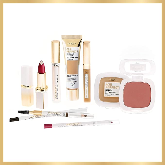 L’Oréal Paris Age Perfect Radiant Concealer with Hydrating Serum and Glycerin, Nude Beige