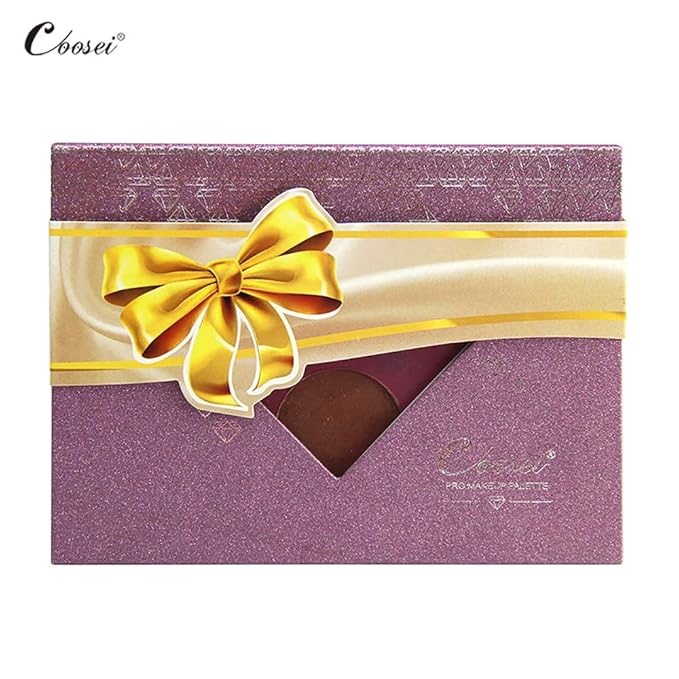 Medium-Sized Magnetic Makeup Palette with Diamond-Shaped Transparent Window