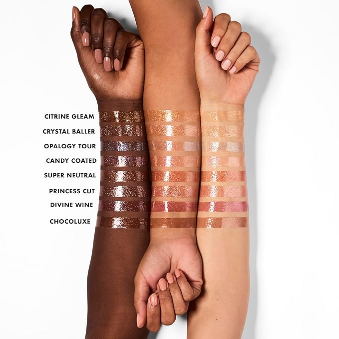 e.l.f. Glow Reviver Lip Oil, Nourishing and Hydrating with High-Shine Glimmer Finish & Sheer Wash Of Color, Minty Scent, Non-Sticky, Vegan & Cruelty-free, Candy Coded