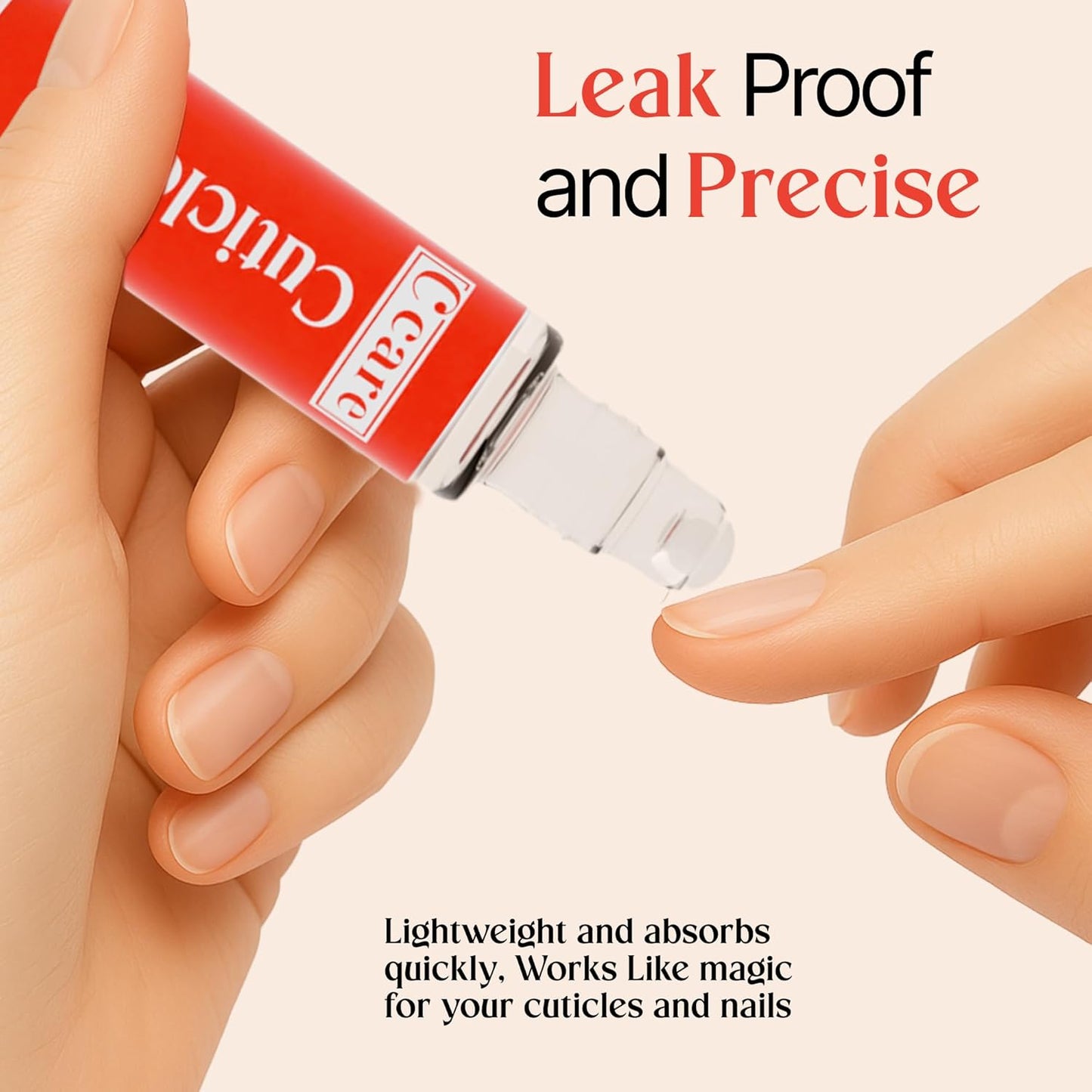 C CARE Pomegranate and Fig Roll-On Cuticle Oil | Natural Revitalizing Hydrating Nail Oil | Repaires Cuticles Overnight | Remedy For Damaged Skin And Thin Nails | Paraben Cruelty Free Formula | 10ml