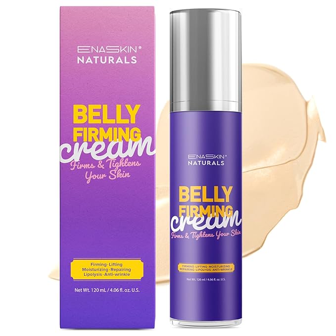 Belly Firming Cream for Tightening & Cellulite – Skin Firming Cream for Stomach, Thighs & Butt – Moisturizing & Lifting Body Lotion for Women