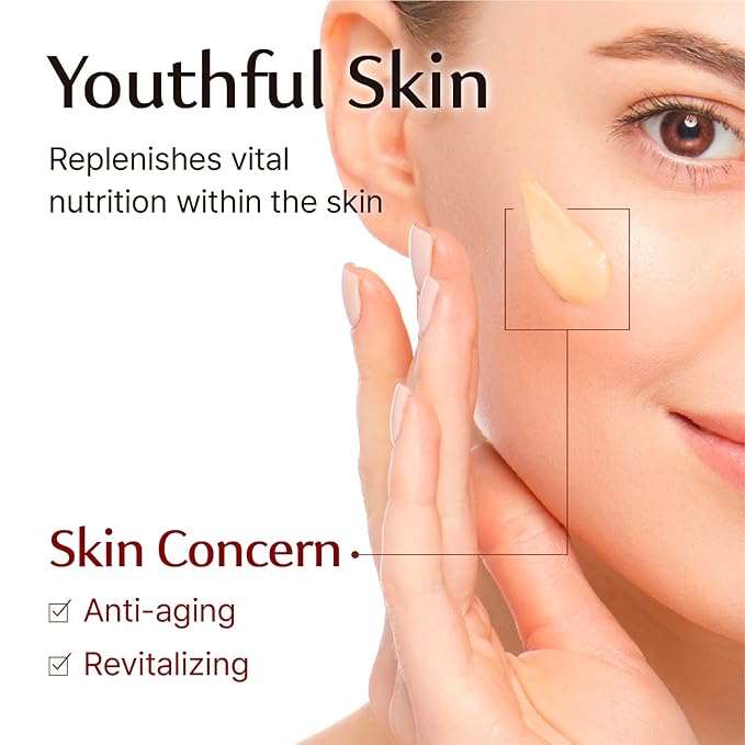 Sooryehan Hyobidam Face Moisturizer for Women. Korean Skin Care (Cream, 1.7fl oz) - Korean Facial Care. Wrinkle Cream for Women, Night Cream for Face with Wild Ginseng & Snow Fungus.