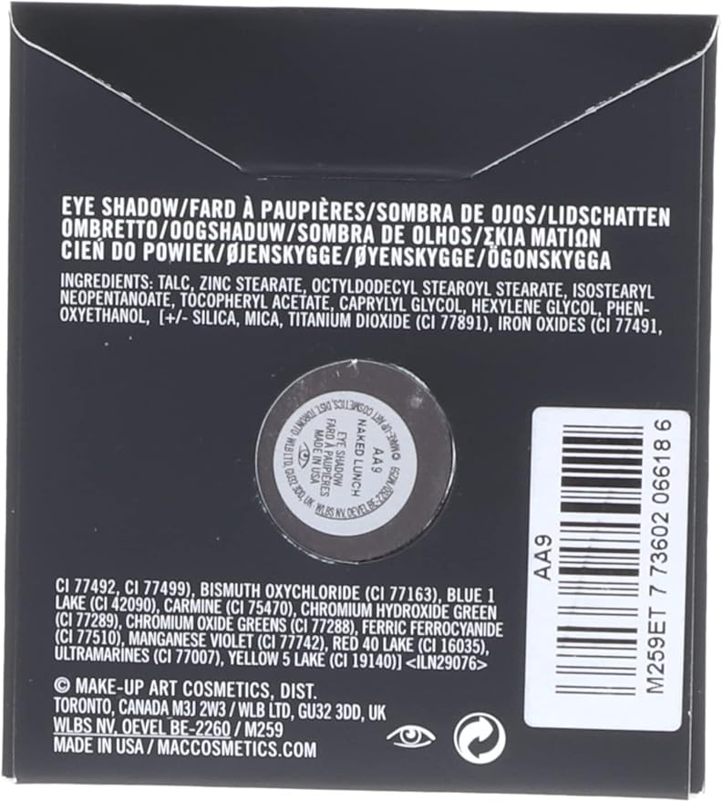 MAC Pro Palette Refill Eyeshadow NAKED LUNCH