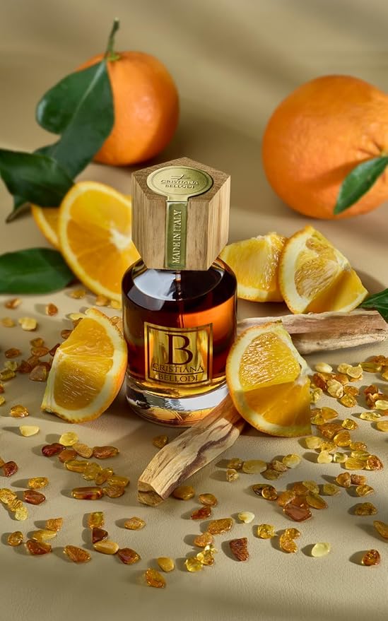 B for Unisex - Perfume for Women & Men - Long Lasting Cologne from Italy - Aromatic Amber Fragrance with Incense, Oud, Patchouli, Amber Notes - Eau de Parfum - 3.4 oz EDP Spray