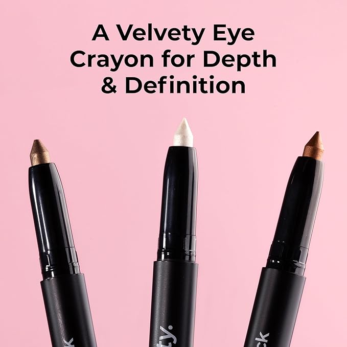MCoBeauty Eyeshadow Stick, Shimmer, Bronze, Highly Pigmented, Built-in Sharpener, Vegan, Cruelty Free Cosmetics