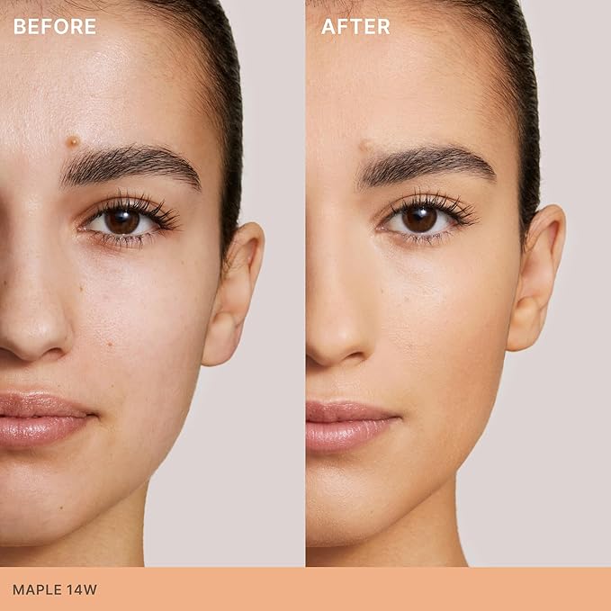 ILIA - Skin Rewind Complexion Stick - Foundation + Concealer + Skincare | Non-Toxic, Vegan, Cruelty-Free, Clean Makeup (14W - Maple, 0.35 oz | 10 g)