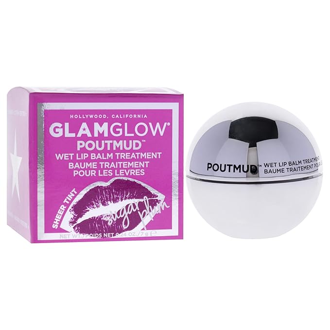Glamglow Poutmud Wet Lip Balm Treatment for Women, 0.24 Ounce
