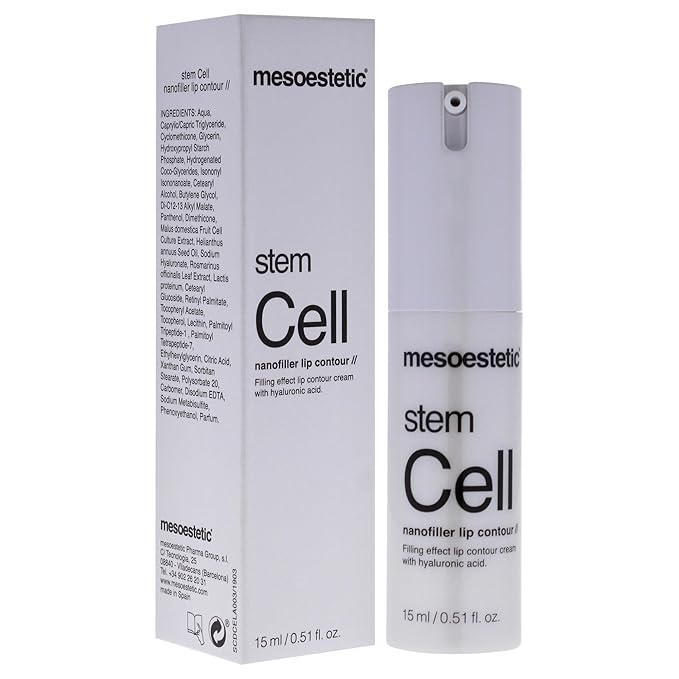 Mesoestetic Stem Cell Nanofiller Lip Contour for Unisex - 0.5 oz Cream