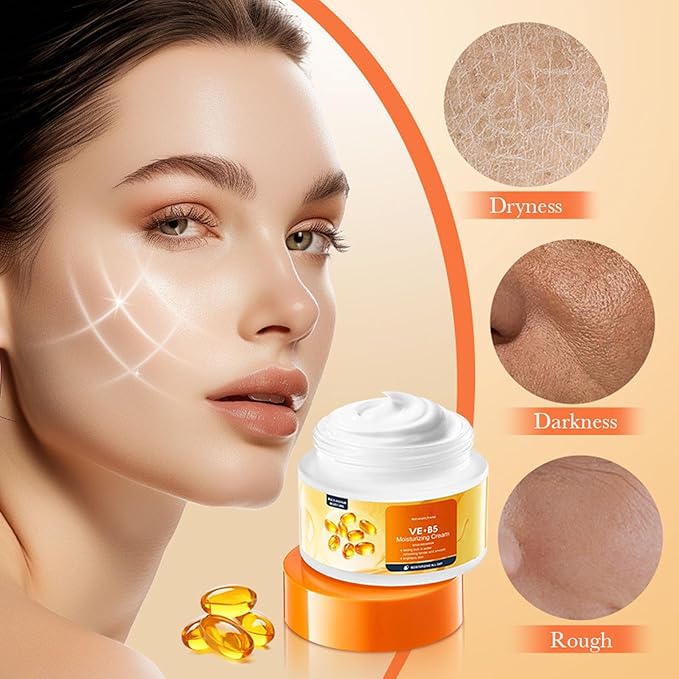 Vitamin B5 face routine set for women - women's skin care set - facial care set - Promote skin metabolism, moisturize, reduce oil, repair skin