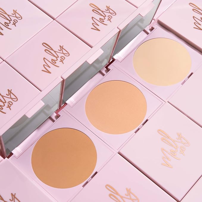 Mally Beauty The Anti-Powder Tinted Finishing Brightener, Light Mally Beauty The Anti-Powder Tinted Finishing Brightener Powder, Deep- Matte Finish, Brightens complexion and Blurs imperfections