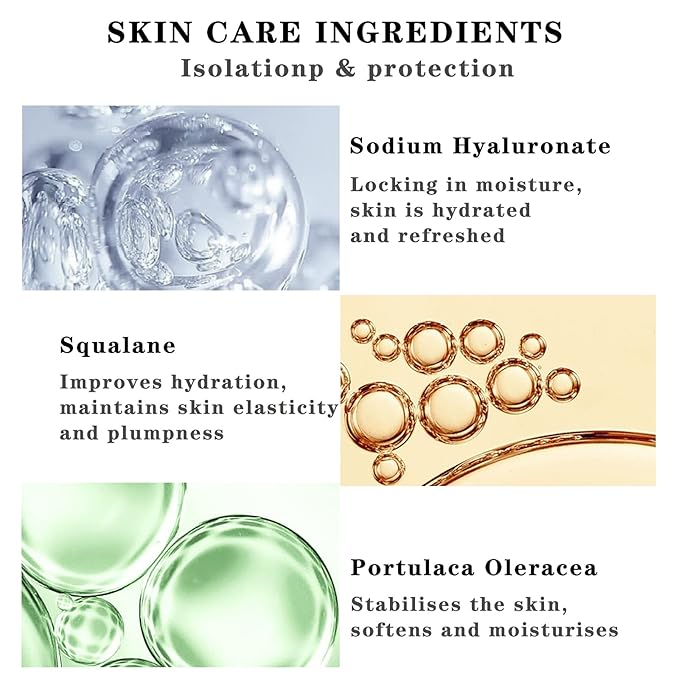 Face Primer,Color Corrector,Isolation Cream,Face Makeup Primer Base,Oil Control,Moisturizing,Concealer,40G