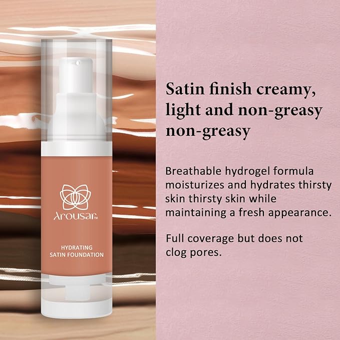 Liquid Foundation Makeup, Improves Uneven Skin Tone, Lightweight and Flawless Coverage for Hours 32# TAN