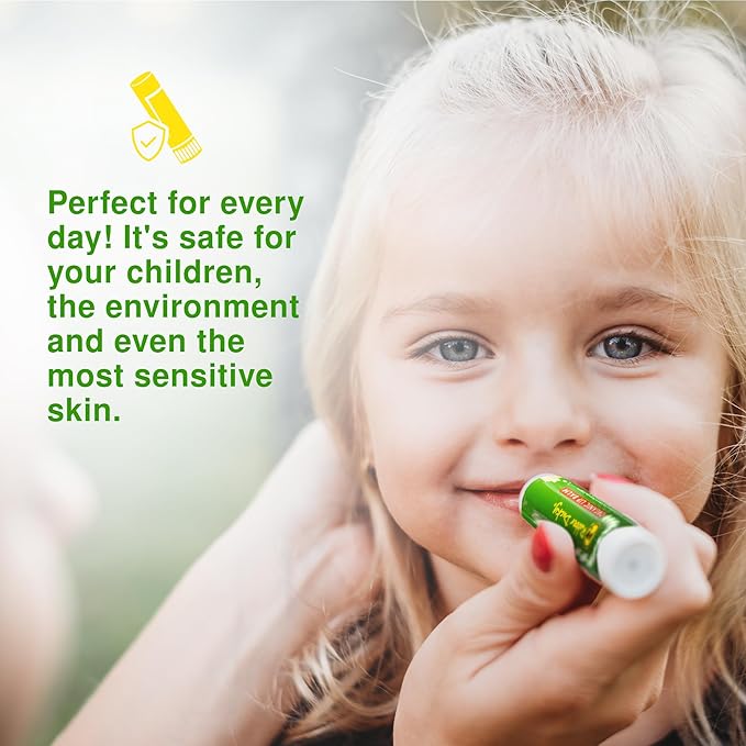 Rubber Ducky Carefree Natural Organic Lip Balm - Instant Hydration & Lip Moisturizer for Very Dry Lips - Vanilla Mint Lip Balm Flavor with Vitamin E - Vegan, Certified Organic Lip Care - 3 Pack