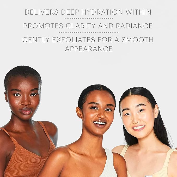 Glo Skin Beauty Hydra-Bright AHA Hydrator, Travel Size - Lightweight, Illuminating Treatment Moisturizer Targets a Brighter, Smoother Complexion (0.75 Fl Oz)