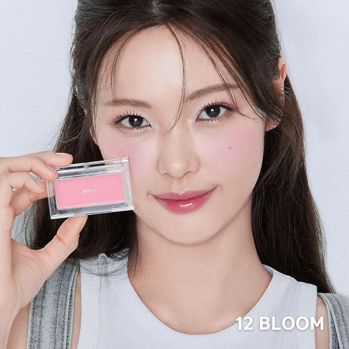 BBIA Ready To Wear Downy Cheek Cream Blush 8 Color - Creamy Blendable & Buildable Blush Dewy Texture & Matte Finish High Pigment Longlasting Lightweight Natural Face Makeup, 0.12oz (03 DOWNY APRICOT)