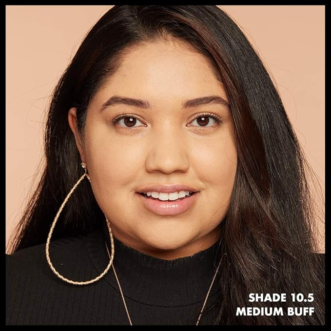 NYX PROFESSIONAL MAKEUP Total Control Pro Drop Foundation, Skin-True Buildable Coverage - Medium Buff