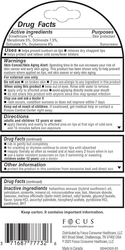 Herpecin L Lip Protectant SPF 30 0.10 oz (Pack of 10)