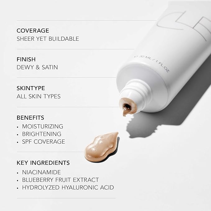 CLE Cosmetics CCC Cream (Warm Medium 303 / SPF 50) - Color Correcting Hybrid CC Cream with Sunscreen - Lightweight, Hydrating, Light to Medium Coverage Foundation - 1 fl oz