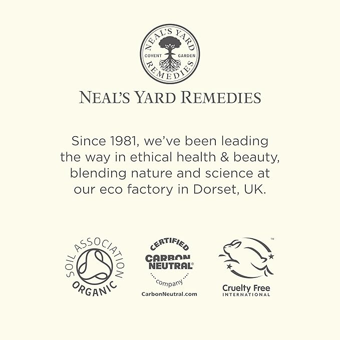 Neal's Yard Remedies Rehydrating Rose Face Polish | Exfoliating Face Scrub With Damask Rose | For Dehydrated Skin |3.53 oz. net wt.