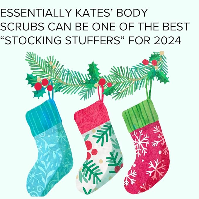 Geranium + Pecan Body & Foot Scrub 10 oz - a refreshing exfoliating experience, leaving your skin feeling smooth, soft, and revitalized - The best stocking stuffer.