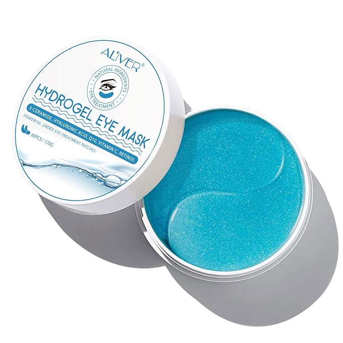 Hydrogel Eye Patches,Hydrogel Under Eye Masks for Dark Circles,Anti Wrinkle Treatment,Under Eye Gel Pads,Eye Mask for Puffy Eyes, Skincare,Hydrating | 60 Pieces/30 Pairs