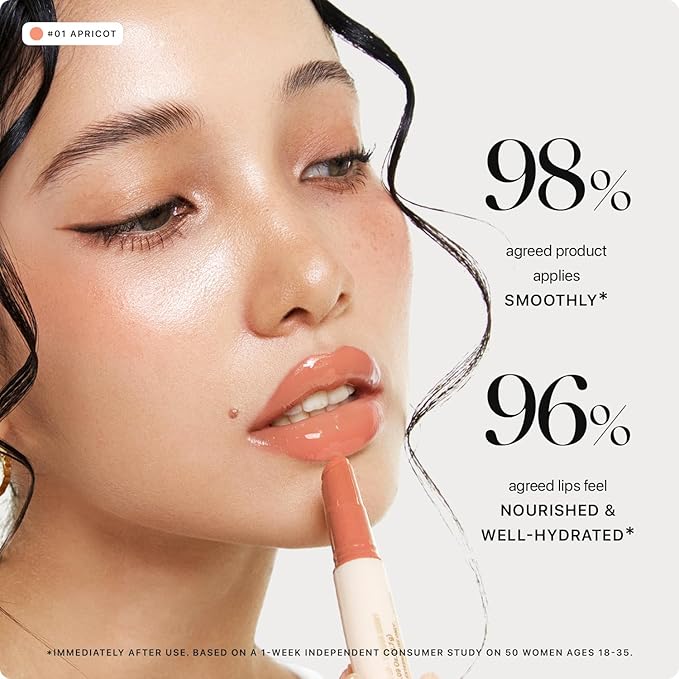 Nature Republic HONEY MELTING LIP (01 APRICOT) SOFT LIP STICK, Hydrating Gloss, Moisturizing balms, Sheer tint, Shine & Nude, Glowy Finish, korean make up