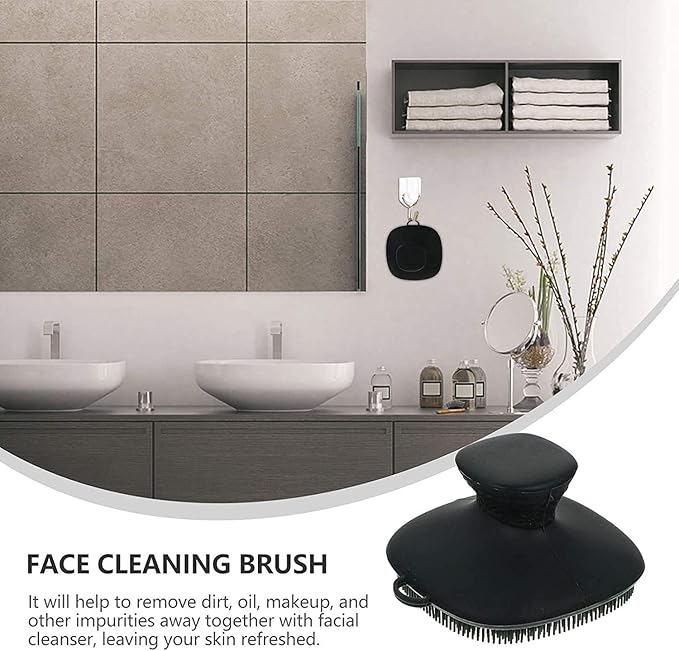 VWMYQ 2 Pack Face Scrubber，Silicone Face Scrubber for Men, Facial Cleansing Brush Silicone Face Wash Brush Manual Waterproof Cleansing Skin Care Face Brushes for and Exfoliating