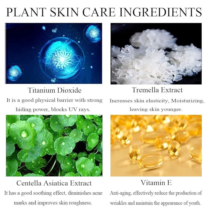 Air Cushion CC Cream Mushroom Head Cushion Foundation, BB Cream Face Makeup for Mature Skin Moisturizing Concealer Brighten Long-Lasting, Even Skin Tone for All Skin Types (Buff Beige)