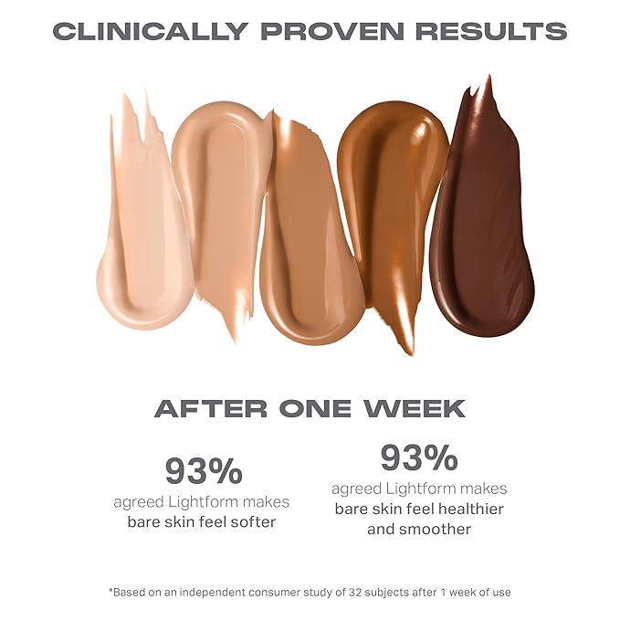 Morphe Lightform Liquid Foundation - Extended Hydration Foundation Makeup with a Lasting, Natural Radiant Finish - Long-Wearing Formula with Buildable, Medium Coverage - Deep 35W (1.01 fl oz)