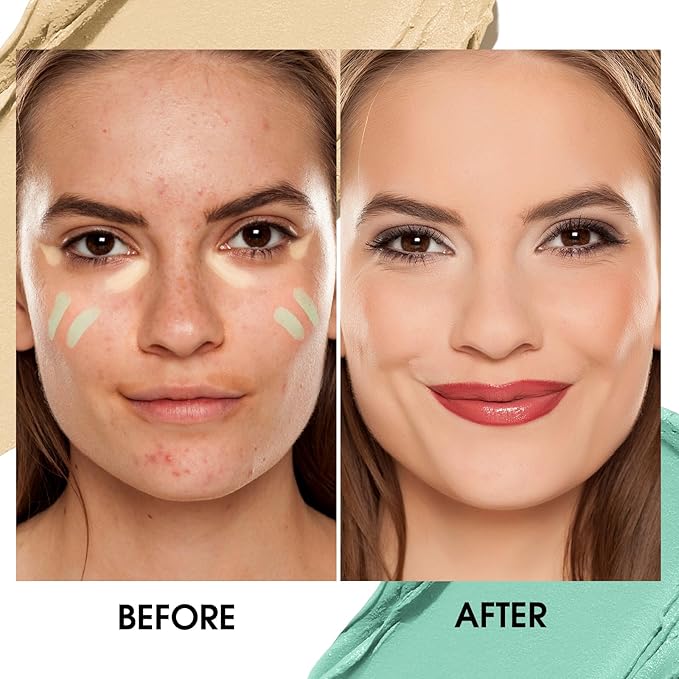 LANGMANNI Multi-Use Face Contour Stick,Highlighter & Concealer Stick, Combo Use For Correcting Color Balancing (#02+#03+#04+#06, 4 Count (Pack of 1))