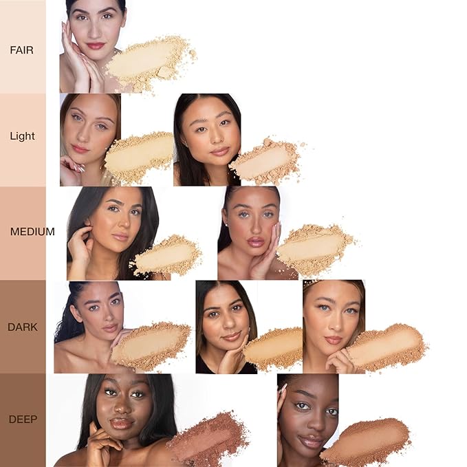 bellapierre Compact Mineral Foundation SPF 15 | Vegan & Cruelty Free | Full Coverage | Hypoallergenic & Safe for All Skin Types | Oil & Talc Free - 0.35 Oz - Nutmeg