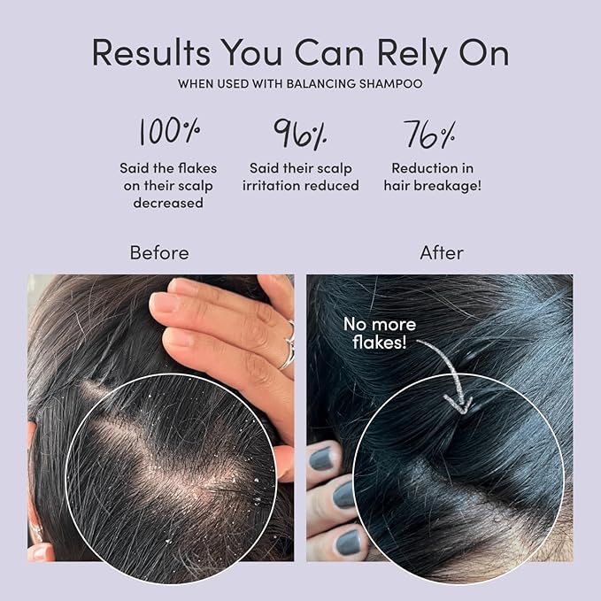 Jupiter, Dermatologist-Formulated Anti-Dandruff Shampoo, Conditioner, & Scalp Scrubber, for Women & Men, for Flaky, Itchy, Oily, & Dry Scalp, Vegan, Sulfate-Free, Color-Safe, & Paraben-Free, with Zinc