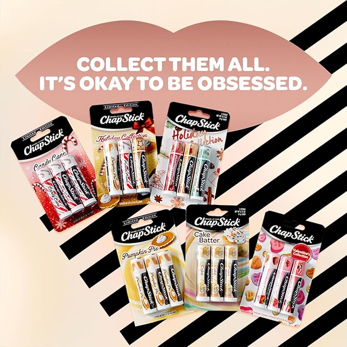 ChapStick Limited Edition Cake Batter, 12-Stick Refill Pack