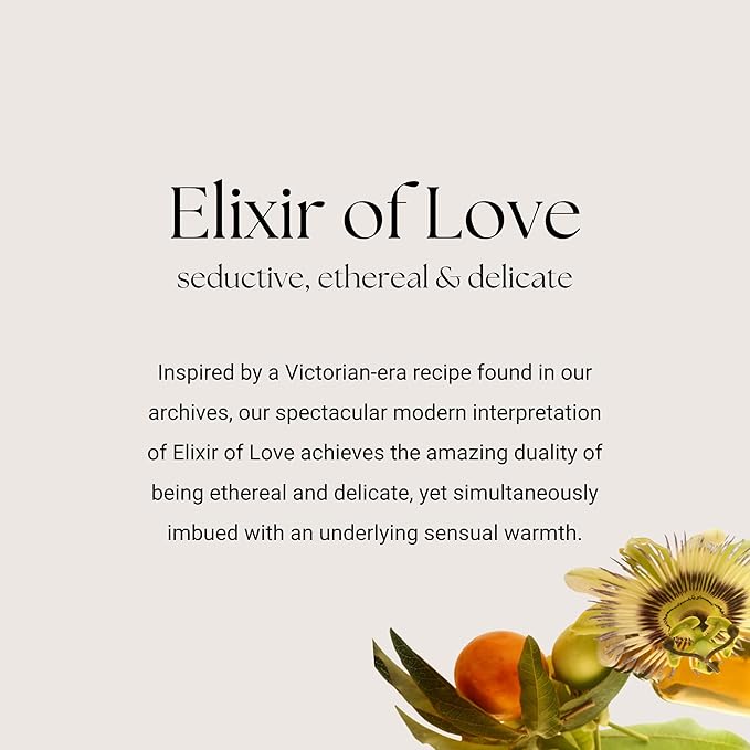 Caswell-Massey Elixir of Love Eau de Toilette Discovery, Enchanting Floral Recipe with Notes of Lavender, Passionflower, Jasmine & Artemisia Absinthium, Sample Size Vial, Perfume for Women, 0.25 Fl Oz