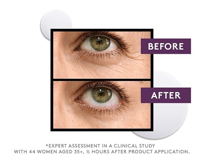 COVERGIRL Simply Ageless Skin Eye Lift Serum, Reduces Wrinkles, 1 Pack, 0.92 Oz ,Serum, Face Serum, Skin Tightening Serum, Anti-Wrinkle Serum, Tighter Skin, Instantly Youthful, Works Well With Makeup