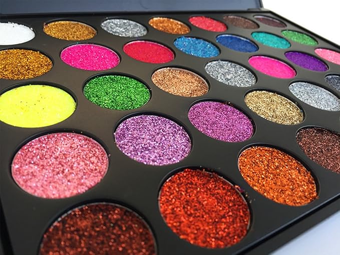 Glitter Eyeshadow New 35 Color Sequin Natural Professional Makeup Palette Mixing