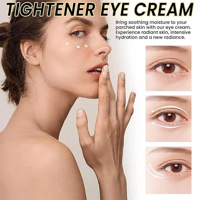 Temporary Eye Tightener Eye Cream For Puffiness And Bags Under Eyes,Instant Reduces Under-Eye Bags, Dark Circles&Puffiness, Instant Firm Eye Tightener Eye Bag Cream Anti Aging Fine Lines