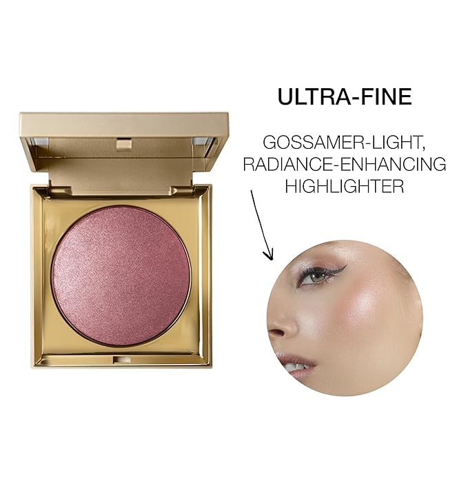 stila Heaven's Hue Highlighter | Lightweight Soft Makeup Glow, Bouncy Texture Illuminates Skin, Transfer-Resistant | Incandescence, 0.35 Oz. (Pack of 1)