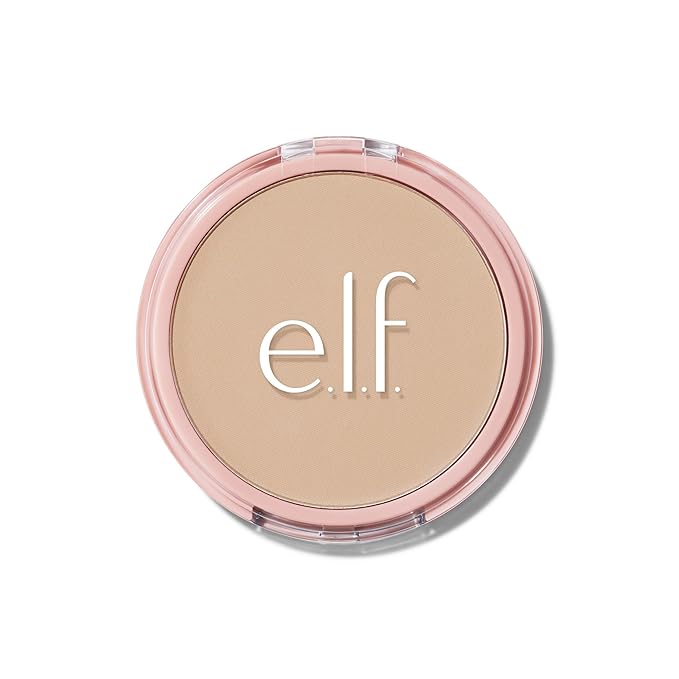 e.l.f. Halo Glow Powder Filter, Ultra-fine Finishing Powder, Smooths The Look of Pores & Fine Lines, Creates A Soft-Focus Glow, Vegan & Cruelty-Free, Light Neutral