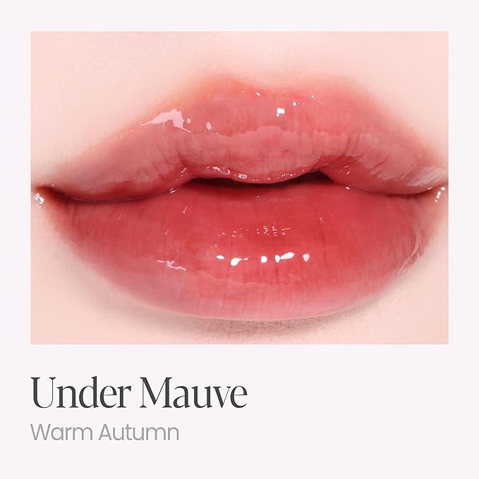 Espoir Couture Lip Tint Glaze #10 Under Mauve 0.14oz | Volumizing Lip Stain with Syrupy Shine | Long-Lasting & Vibrant Color for Radiant Lip Look | Moisturizing & Glossy Lip Tint | Korean Lip Makeup