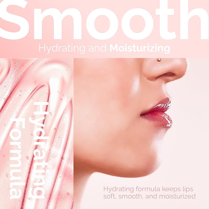 LuxeLip™ Matte Lipstick, Hydrating Non-Sticky Lip Gloss for Luminous Shine & Moisturized Lips, Lightweight, Long-Lasting Glossy Finish, Cruelty-Free Lip Makeup for Women (Moonlit Nude, 8ml)