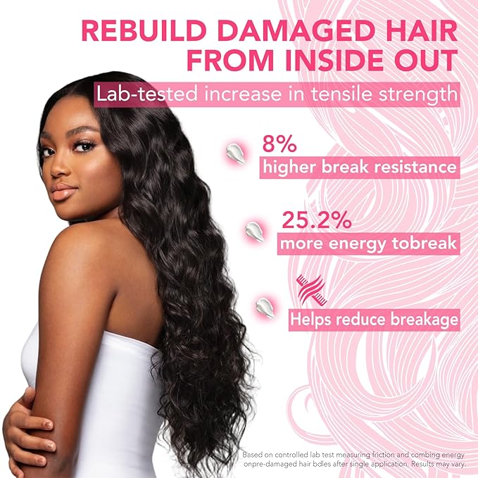 Keratin & Collagen Repair Hair Mask for Damaged Hair | Deep Conditioner Revives Dry, Frizzy, Bleached & Color-Treated Hair | With Argan Oil & Biotin | Treatment for Split Ends | 500ml