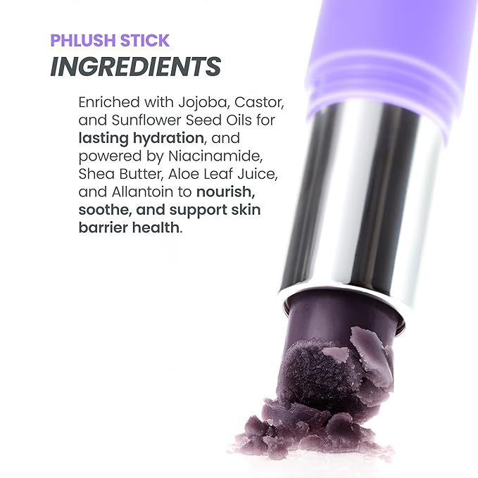 Wonderskin PHLush Stick - Multi-Use Blush Stick, Cream Blush for Cheeks and Lips - pH-Activated, Cooling & Nourishing Cheek Stain Makeup