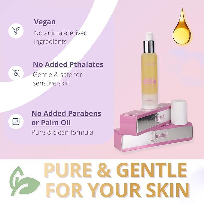 Dermaplaning Oil - Smooth Glide Skin Barrier Shave Oil for Women - Use with Dermaplaning Tool, Facial & Eyebrow Razor, Microblades- Softens Skin Pre & Post Shave