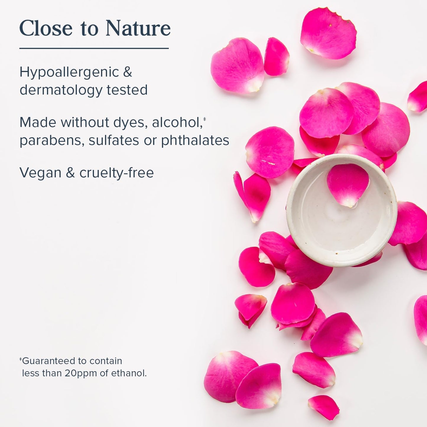 HERITAGE STORE Rosewater & Glycerin 2-pack - Hydrating Facial Mist - Dry Combination Skin Care - Rose Water Spray with Vegetable Glycerine - Made Without Dyes or Alcohol, Hypoallergenic, Vegan, 8oz ea