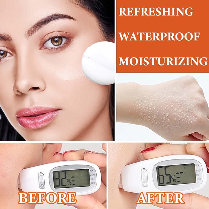 Oil Control Loose Face Powder,Translucent Setting Powder With a Powder Puff Long Lasting Makeup Covering Blemishes Brightens Skin Tone,Natural Matte Loose Powder for Women（1）
