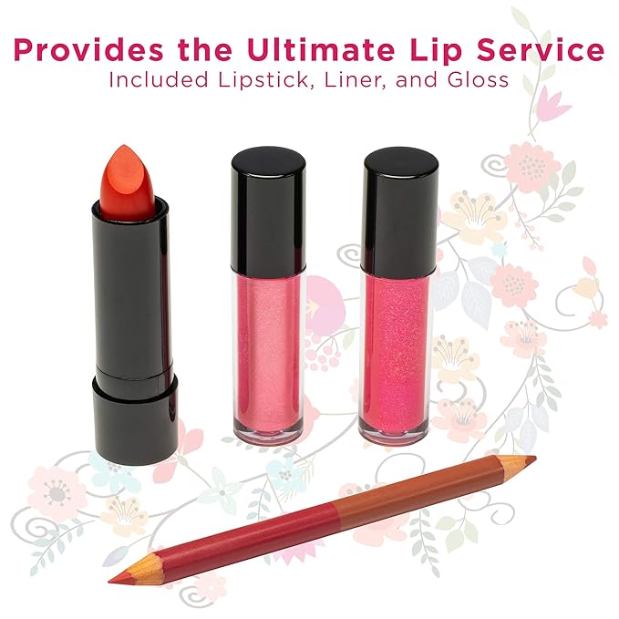 Makeup Kit Gift Set - 41 Eye Shadows, 7 Body Glitters, 1 Lip Liner Pencil, 1 Lipsticks, 4 Blushs, Eye liner pencil, 5 Concealers, 2 Lip Gloss, 5 Bronzers, Mirror