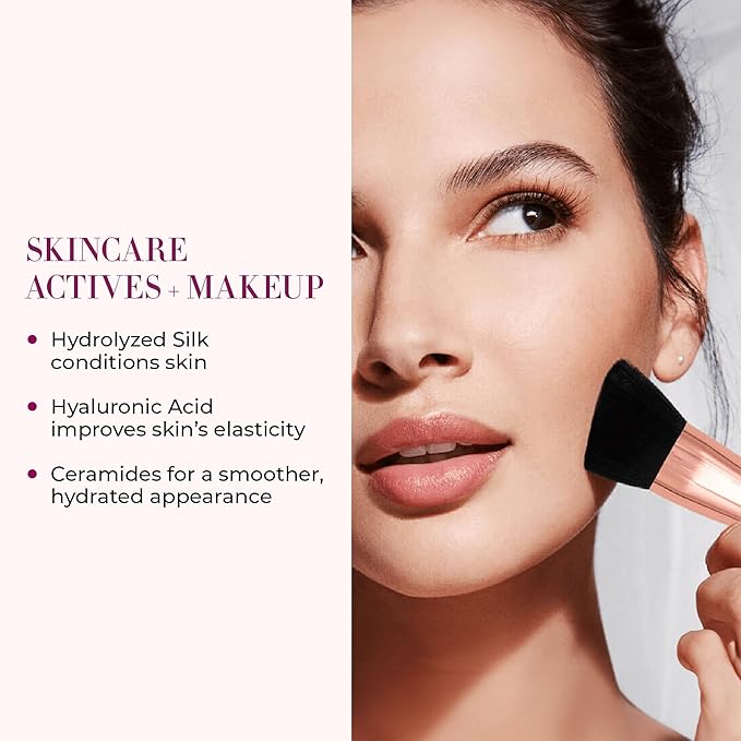 LUMINESS Airbrush Veil Tinted Moisturizer, Light Fair 010 - Lightweight, Hydrating, & Skin-Plumping Face Moisturizer Spray - Facial Skin Tint with Hyaluronic Acid, Ceramides, Glycerin, & Aloe