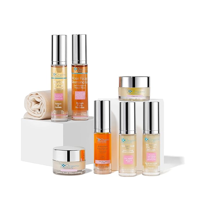 The Organic Pharmacy Essential Skin Care Kit - 7 Pc Travel-size Collection