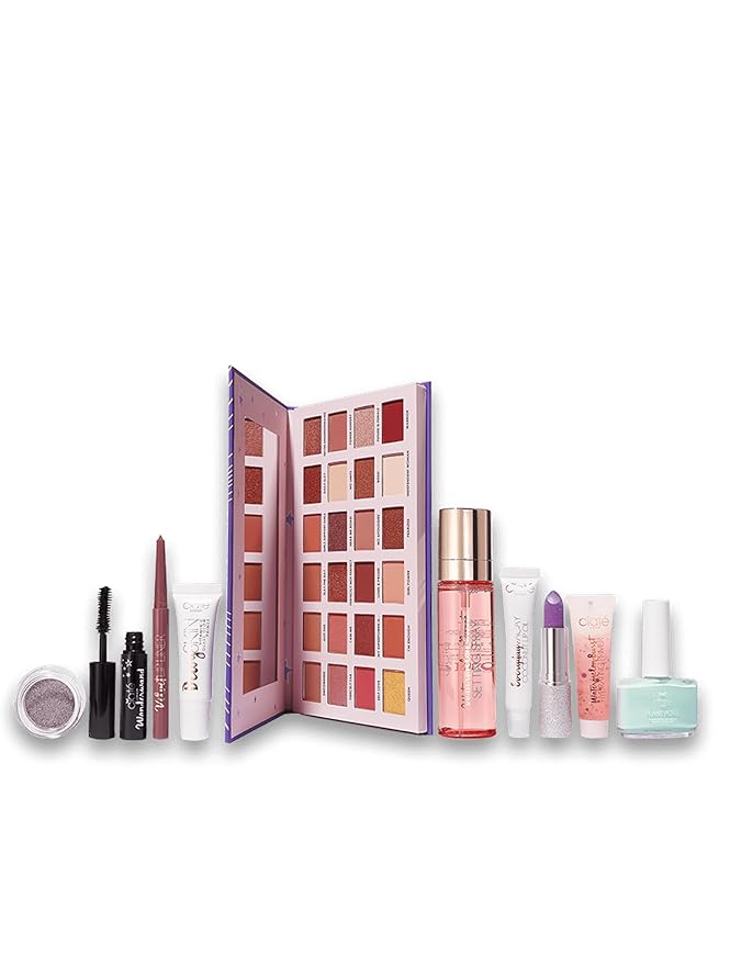 Ciaté London Superpower Collection 10 Piece Makeup Gift Set, Contains Eye, Lip, Complexion & Nail Bestsellers, in a Festive Giftable Box